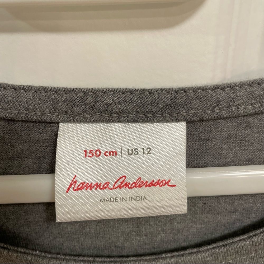 HANNA ANDERSON Appliqué Girls Dress Size 12 - Picture 5 of 5